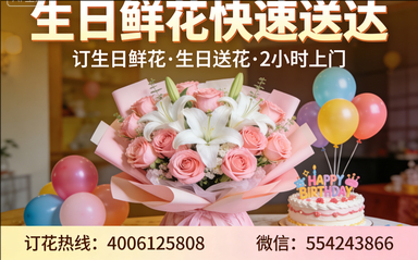南阳镇平县订生日鲜花生日送花